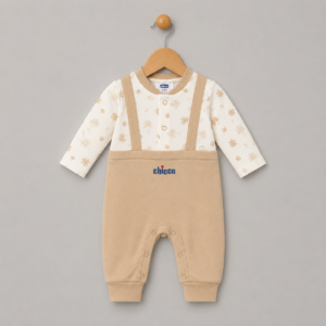 Chicco Beige Baby Romper