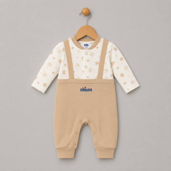 Chicco Beige Baby Romper