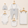 Chicco Bunny Print Baby Starter Set