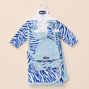 Chicco Zebra Print Baby Boys Starter Set
