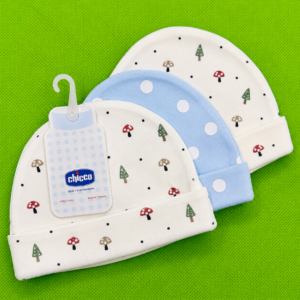 Chicco New Born Baby Caps Pack Of 3